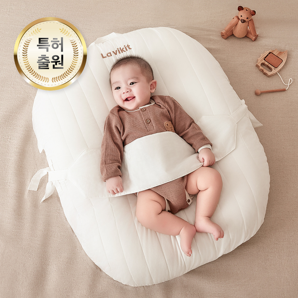 라비킷 역류방지쿠션 4세대 신생아 체압분산 경추역방쿠 출산 선물 라이너루프트쿠션